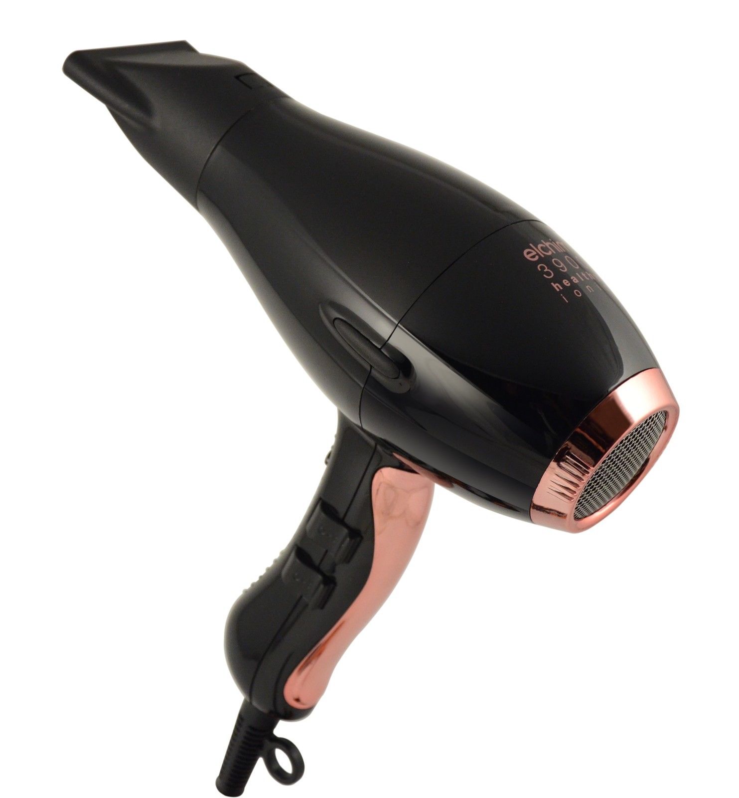 Elchim 3900 Healthy Ionic Black & Rose Gold 2000 Watt Hair Dryer