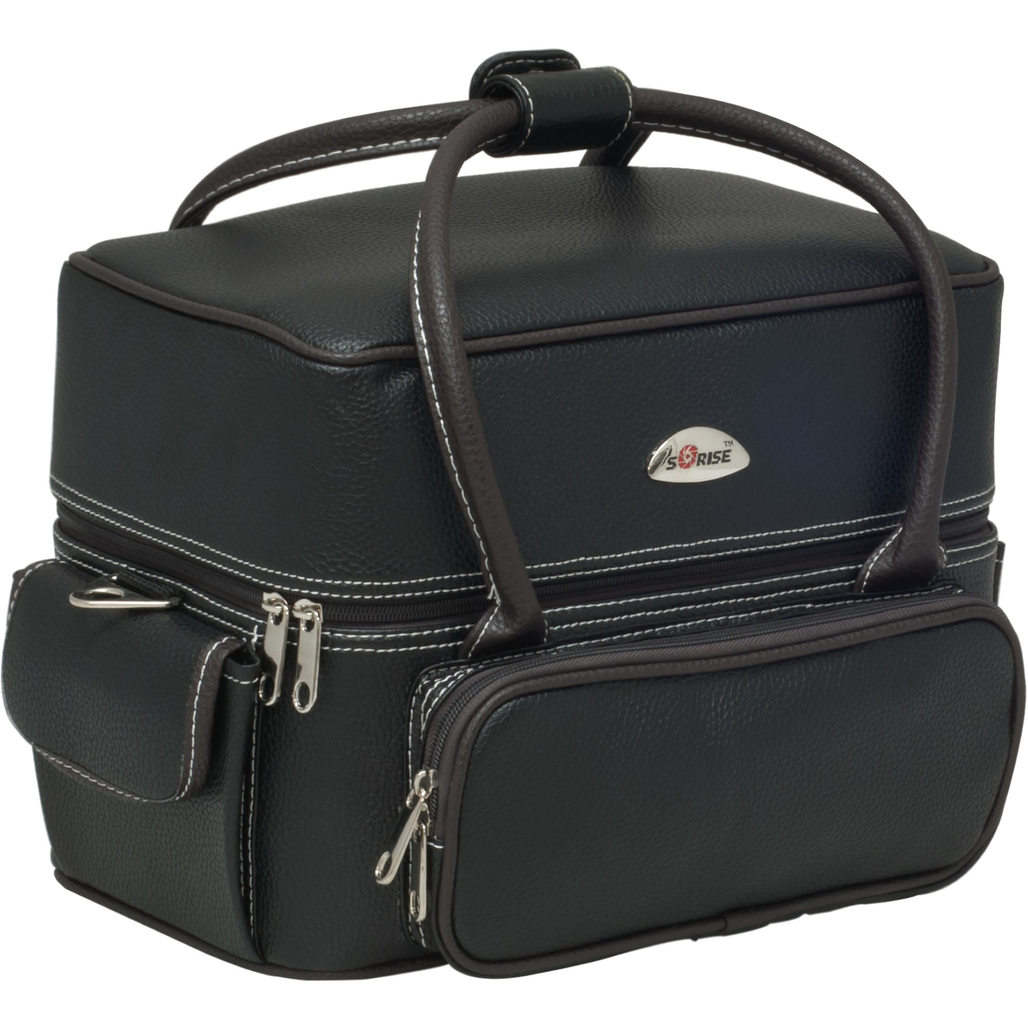 Sunrise Black Soft Nail Tech / Artist Travel Case C3027 + Free Shipping!