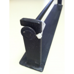 THE PROCESSOR Heavy Gauge Iron Wall Bracket for Roll of 500 Plastic Processing Bags Made in the USA + Free Shipping