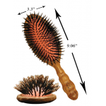 YS Park 701 All Boar Oval Styler Hair Brush + Free Shipping