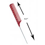YS Park 102 Super Weaving Winding Metal Tail Comb + Free Shipping