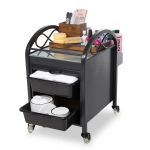 Continuum Infinity Salon & Spa Pedicure Accessory Cart In Black + Free Shipping
