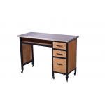 Rustic Wood 469-MT-RW Kaemark Single Manicure Table + Free Shipping!