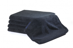 24 Black Bleachsafe&reg; 15 x 26 Salon & Spa Hand Towels + Free Shipping