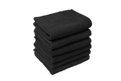 Black Bleach Proof 16 x 27 Regal Salon Spa Towels 24 pk.+ Free Shipping