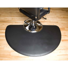 3'D x 5'W Half Round Mat w/Chair Depression 3050C62 Tough Guy / Smart Step + Free Shipping