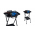 Kayline Designed FT59-A BLACK Aluminum Salon Color Tray + Free Shipping!