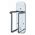 Kayline Designed FT59-H Fold-A-Way Tray w/ Towel Holder + Free Shipping!