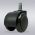 Set of 5 Heavy Duty Caster Replacement Wheels for ALL Kayline & King Stools in Black + Free Shipping