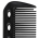 YS Park 102 Super Weaving Winding Metal Tail Comb + Free Shipping