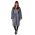 8814 PeachSkin Long Sleeve Salon Spa Client Gown Robe Kimono by The Cape Company / Gavson Classics In BLACK + Free Shipping!