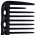 YS Park 331 Fine Cutting Comb (Extra Super Long) + Free Shipping