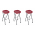 Kayline Designed FT59 RED Fold-A-Way Service Tray + Free Shipping!